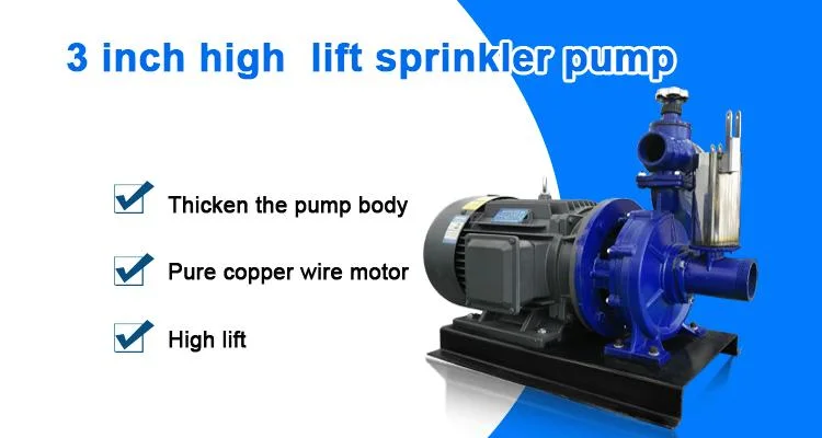100bp-65-360 4inch Agricultural High Pressure Diesel Irrigation Water Pump