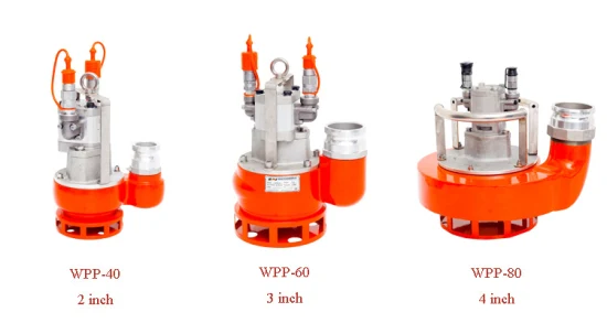 Pompa sommergibile per pompa idraulica portatile per liquami a testa alta da 4 pollici in vendita