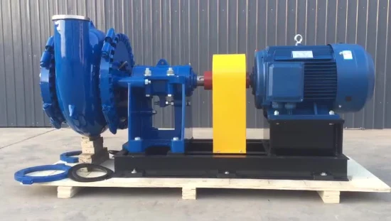 Nuovo motore elettrico centrifugo orizzontale ad alta pressione o pompa per ghiaia industriale per dragaggio della sabbia, azionata da motore diesel